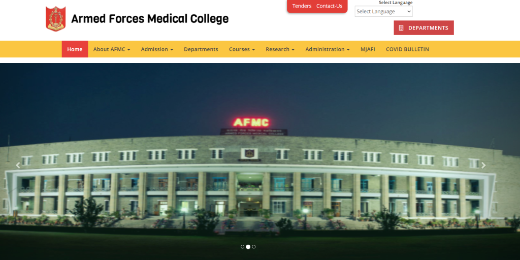 AFMC PMT Admit Card 2023 Download Hall Ticket Call letter 
