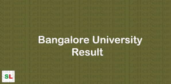 Bangalore University Result 2023